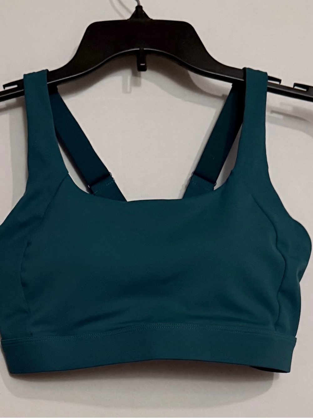 🌼Teal Supportive Sports Bra - Minimalist Active Bralette